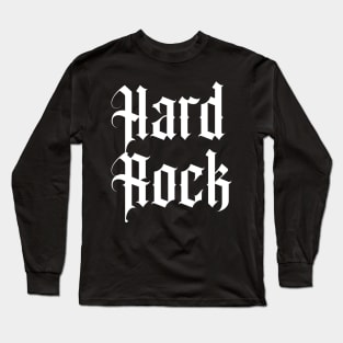 hard rock logo Long Sleeve T-Shirt